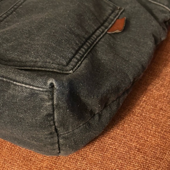 Patricia Nash Black Denim Shoulder Bag - Picture 4 of 8